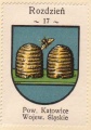 Arms (crest) of Rozdzień