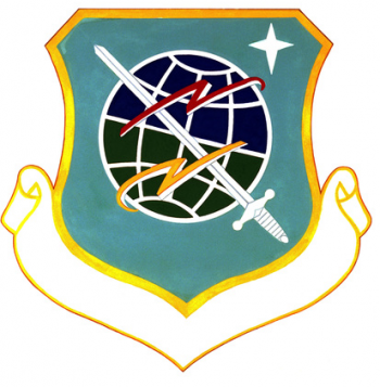 Coat of arms (crest) of the 1974th Teleprocessing Group, US Air Force