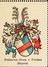 Arms of Adam Friedrich von Groß zu Trockau