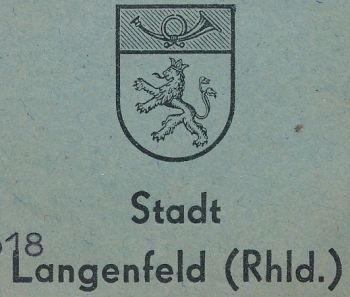 Wappen von Langenfeld (Mettmann)/Coat of arms (crest) of Langenfeld (Mettmann)