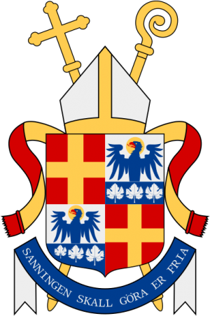 Arms (crest) of Karl Gustav Hammar