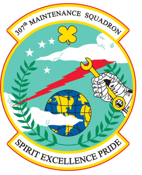 File:307th Maintenance Squadron, US Air Force.png