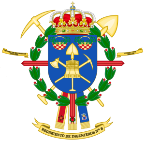Engineer Regiment No 8, Spanish Army.png