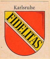 Wappen von Karlsruhe/Arms of Karlsruhe