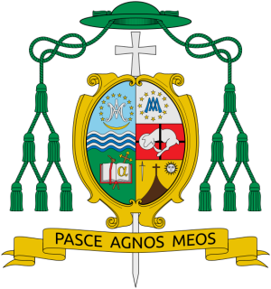 Arms (crest) of Mylo Hubert Claudio Vergara