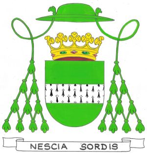 Arms (crest) of Angelus d’Ongnies et d’Estrees