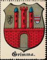 Wappen von Grimma/ Arms of Grimma