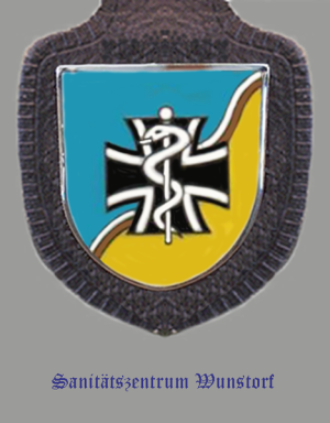 Coat of arms (crest) of the Medical Centre Wunstorf, Luftwaffe