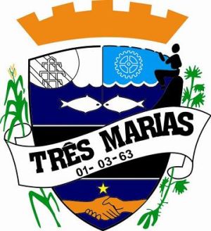 Brasão de Três Marias (Minas Gerais)/Arms (crest) of Três Marias (Minas Gerais)