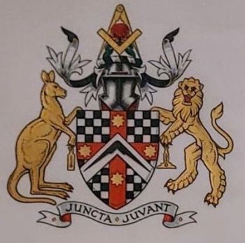 Arms (crest) of United Grand Lodge of New South Wales and the Australian Capital Territory of ancient, free and accepted Masons