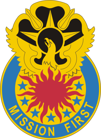 Arms of 111th Military Intelligence Brigade, US Army