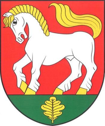Arms (crest) of Bělušice (Kolín)