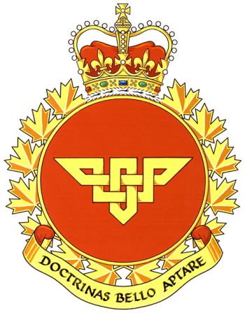 Coat of arms (crest) of the Canadian Manoeuvre Training Centre, Canada