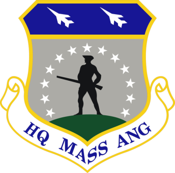 Coat of arms (crest) of the Massachusetts Air National Guard, US