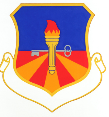 Coat of arms (crest) of the 3370th Technical Training Group, US Air Force
