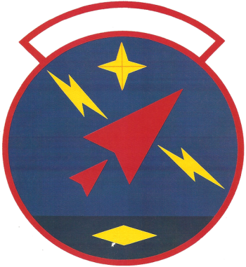 Coat of arms (crest) of the 6th Airborne Command and Control Squadron, US Air Force
