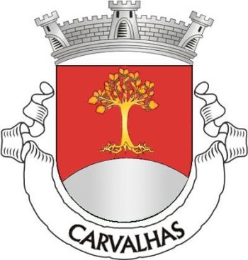 Brasão de Carvalhas/Arms (crest) of Carvalhas