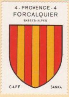 Blason de Forcalquier/Arms of Forcalquier