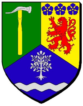 Blason de Saint-Crépin-d'Auberoche/Arms (crest) of Saint-Crépin-d'Auberoche