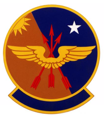 Coat of arms (crest) of the 1701st Mobility Squadron, US Air Force