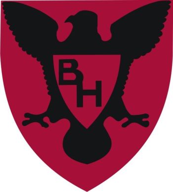 Coat of arms (crest) of 86th Infantry Division (now 86th Training Division) Blackhawk Division, US Army