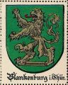 Wappen von Blankenburg in Thüringen/ Arms of Blankenburg in Thüringen