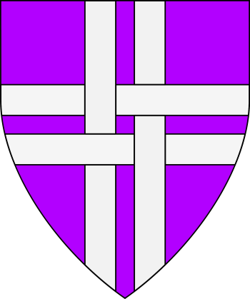 Heraldic glossary:Cross Parted and Fretted