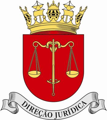 Coat of arms (crest) of the Juridical Directorate, Portuguese Navy