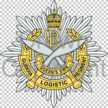 Arms of 10 Queen's Own Gurkha Logistic Regiment, RLC, British Army