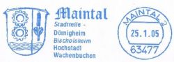 Wappen von Maintal/Arms (crest) of Maintal