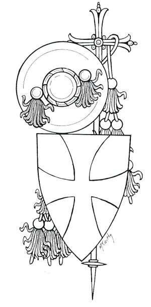 Arms of Jean-Raymond de Comminges