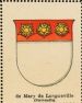 Wappen de Mary de Longueville