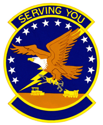 Coat of arms (crest) of the 410th Civil Engineer Squadron, US Air Force