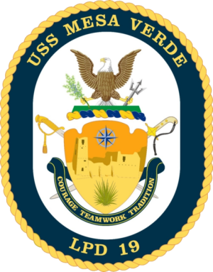 Ampibious Transport Dock USS Mesa Verde (LPD-19), US Navy.png