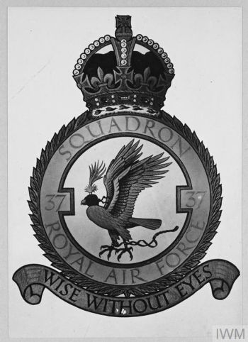 Coat of arms (crest) of the No 37 Squadron, Royal Air Force