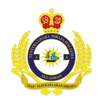 Coat of arms (crest) of the No 4 Squadron, Royal Malaysian Air Force
