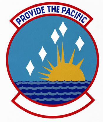 Coat of arms (crest) of the Pacific Air Forces Logistics Support Center, US Air Force