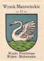 Arms (crest) of Wysokie Mazowieckie