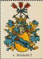 Wappen von Reinbold nr. 3495 von Reinbold