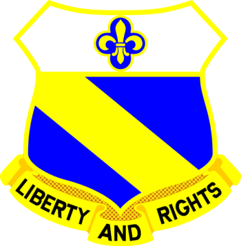 Coat of arms (crest) of 349th (Infantry) Regiment, US Army