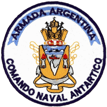 Coat of arms (crest) of the Antarctic Naval Command, Argentine Navy