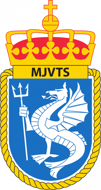 Coat of arms (crest) of Naval Jaeger Arm Training Centre, Norwegian Navy