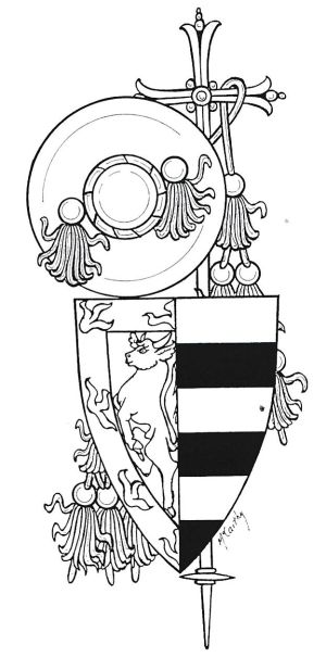 Arms of Enrique de Borja y Aragón