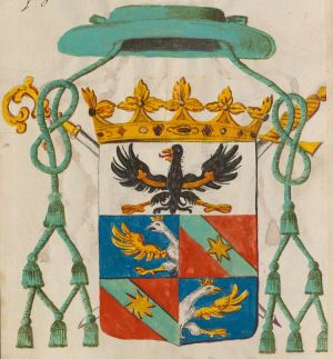 Arms of Francesco Alberti di Poja