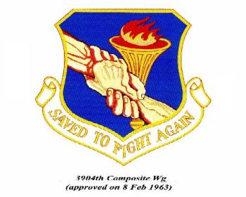 Coat of arms (crest) of the 3904th Composite Wing, US Air Force