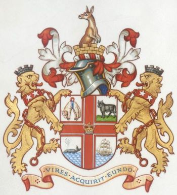Arms (crest) of Melbourne