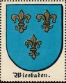 Wappen von Wiesbaden/ Arms of Wiesbaden