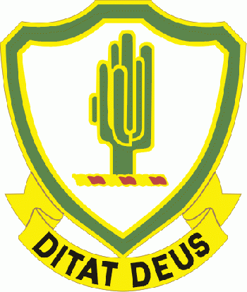 Coat of arms (crest) of Arizona Army National Guard, US