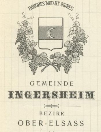 Blason de Ingersheim (Haut-Rhin)/Coat of arms (crest) of {{PAGENAME