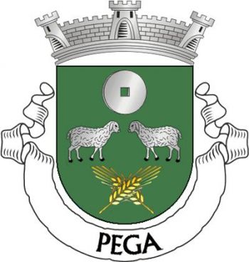 Brasão de Pega/Arms (crest) of Pega